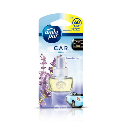 Ambi Pur Car Air Freshener Refill Lavender Spa